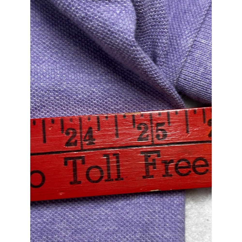 Ralph Lauren Polo Shirt Mens 2XL Purple  Casual Pony Logo Preppy - Picture 5 of 8